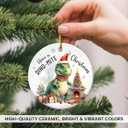 Dinosaur Ornaments for Christmas Tree 2025 - Dinosaur Lover Gifts for Friends, Coworkers, Family, T Rex Ornament for Christmas Tree, Animal Lovers Gifts for Women, Christmas Decorations Indoor