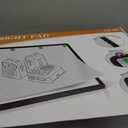 TOHETO A2 Light Pad 25.2''x18.4'', Large Magnetic LED Light Board for Diamond Painting, 3-Color Modes Light Box for Tracing, 6-Level & Stepless Dimmerable Diamond Art Light Table for Drawing,Sketching