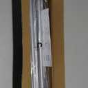 Curtain Rod for Windows 30 to 75 Inch, 5/8 Inch Silver Adjustable Curtain Rod with 2 Brackets, Easy Installation and Simple End Caps, For Living Room, Bedroom, Outdoor