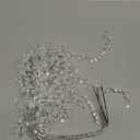 Gemscream 4 Pack Crystal Ice Drop Christmas Tree Picks 17.7 Inch Clear Acrylic Christmas Drop Branches Decoration Crystal Frozen Rain Effect Floral Sprays Stems for Party Winter Xmas Home Decor