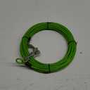 50FT Dog Lead Up to 250 Pounds - Heavy Duty Dog Runner for Yard, Outdoor and Camping, Green