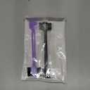 6Pack Double Sided Edge Control Hair Brush Professional Edge Control Hair Brush Comb Set, Dual-Sided Bristle Design, Pink Purple Black