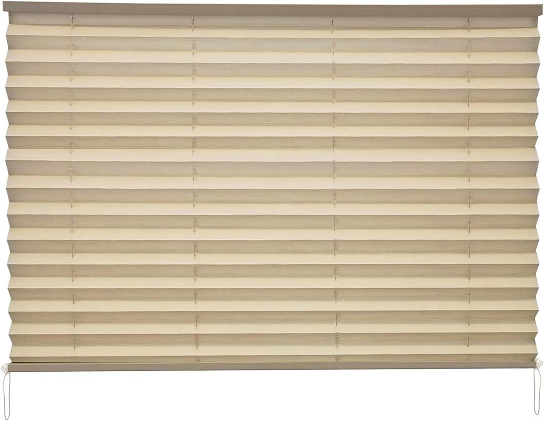 RV Window Shade, RV Blinds for Camper Windows, Pleated Shades for RV Camper, Travel Trailer, Motorhome Window, 50" W x 24" L RV Blinds, Camper Window Shades for RVs