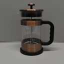 French Press Coffee Maker - 34 Ounce Classice Stainless Steel Coffee Press with 4-Level Filtration System, Heat Resistant Thickness Borosilicate Glass French Press Coffee Pot for Camping Travel Gift (Copper)