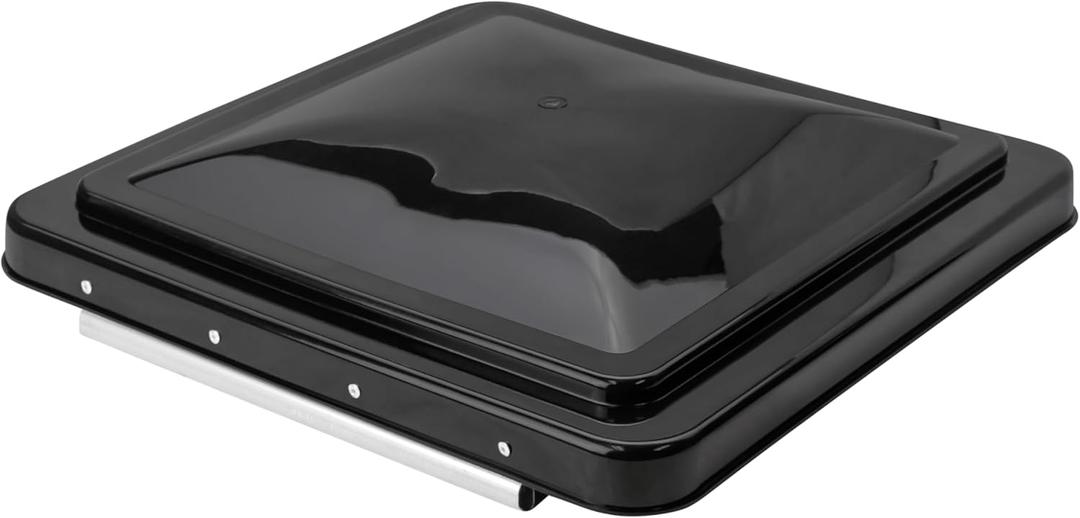 14 Inch RV Roof Vent Cover Replacement Vent Lid Black for Camper Trailer Motorhome (Black 1-Pack)