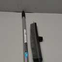 Fuller Brush Rubber Broom  for Carpets Floors Stairs Upholstery  Electrostatic Action Removes Pet Hair Lint Fuzz Dirt Particles  Built-in Squeegee Tackles Wet Messes (Broom Head)