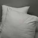 MIULEE Throw Pillows Inserts, Pack of 2 18x18 Inch 100% Virgin Fiber Filling Bed Couch Pillows