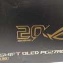 ASUS ROG PG27AQWP-G 27 Inch 20th Edition OLED Gaming Monitor, 26.5-inch, QHD, WOLED, Dual-Mode (QHD@540Hz, HD@720Hz), 0.02ms, 99.5% DCI-P3 Gamut, TrueBlack Glossy