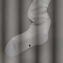 Viasox EasyStretch Diabetic Crew Socks for Men & Women, Non Binding Neuropathy Socks (Large, White)