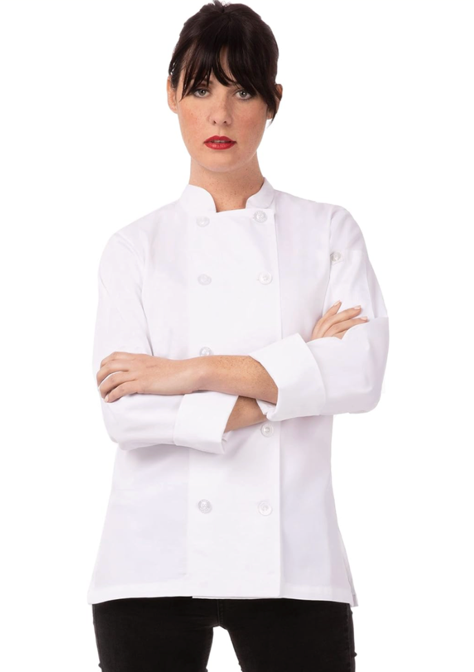 Chef Works Women's Le Mans Chef Coat, Size L