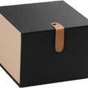 Lurrose Tea Cup Packing Box Present Box Teaware Storage Container Resin Decor Storage