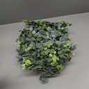 DearHouse Faux Eucalyptus Garland Plant, 2 Pack Artificial Vines Hanging Eucalyptus Leaves Greenery Garland for Wedding Backdrop Arch Wall Decor, 6 Feet/pcs UV Protected Indoor Outdoor