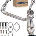 Catalytic Converter Fit for 1999 2000 2001 2002 2003 2004 2005 2006 Chevy Silverado 1500/Avalanche/Suburban/Tahoe, GMC Sierra 1500/Yukon XL 4.3L 4.8L 5.3L Catalytic Convertor EPA Compliant