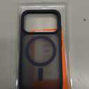 TORRAS for iPhone 17 Pro Case, Camera Control, Fit for MagSafe, Military-Grade Protection, Magnetic Slim Translucent Anti-Fingerprint Phone Case for iPhone 17 Pro 6.3", Deep Blue