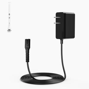 9V Adapter Compatible with LABIGO Cordless Spin Scrubber LA1 Pro Model KS-2619, for Voweek VWS211 / SP02, Homitt HM115CD / HM115CW / HM115CG HM115C Replacement 2 Prong Power Supply Cord Cable