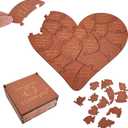 20 Reasons Why I Love You Box,Valentine Romantic Heart Puzzle Box Valentines Day Gifts for Him,Girlfriend,Boyfriend,Husband,Wife