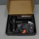 TOLOCO Massage Gun, Deep Tissue Back Massage for Athletes for Pain Relief, Percussion Massager with 10 Massages Heads & Silent Brushless Motor, Valentines Day Gifts for Him Her, Black