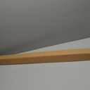 Ivilon Tension Curtain Rod - Spring Tension Rod for Windows or Shower, 54 to 90 Inch. Warm Gold