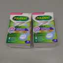Polident Overnight Whitening Antibacterial Dental Appliance Cleanser Tablets, 90 Count (2 Pack)