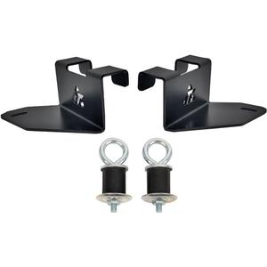Tusk Cooler Mount Brackets Compatible with 26 Quart Ozark Cooler Black Powder Coated Compatible with Polaris RZR Pro XP/Pro XP4 2020-2026/RZR Turbo R/R4 2022-2024/RZR Pro S/S4 2025-2026