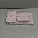 PlayVital Hard Case for Nintendo Switch 2 with Extra Stand & Thumb Grip Caps | Split Design, Dockable Protective Full-Body Shell Cover for Nintendo Switch 2 | Solid Color Series, Cherry Blossoms Pink