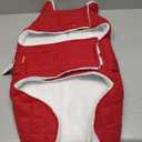 KYEESE Dog Coat Waterproof Dog Coats for Large Dogs Warm Pets Clothes for Cold Weather Windproof Dogs Jacket with Fleece Lined Thick Pet Winter Puffer Coat with Pocket Soft Pet Sweater with Leash Hole, 3XL