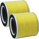 2 Packs Replacement Filter for RENPHO RP-AP089W RP-AP089B AP-089 AP-089S Air Cleaner Purifier, Part # RP-AP089-F1 RP-AP089-F1-2