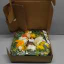 Spring Wreaths for Front Door Outside 24 Inch Yellow & White Spring Summer Wreath with Peony Rose Ranunculus Daffodil & Greenery, Indoor Outdoor Vibrant Hanging Season Decor for Wall Porch