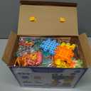 Building Toys, 234 Pieces Upgrade Gear Building Blocks Set Kids Tool Set with Electric Drill, Kids Toys STEM Kits Gifts for Boys Girls Age 3+