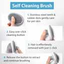 2 x Pet Grooming Slicker Brush for Dogs & Cats Gentle Deshedding Tool for Loose Hair & Undercoat Soft Stainless Steel Pins, Pain-Free Grooming, Reduces Shedding, Ideal for All Breeds - TidyCabin