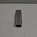 Zonon Square Hot Rolled Steel Tube, 2" x 2", 1/4" Wall Thickness, 6" Length Steel Square Tubing for Industrial Accessories