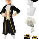 Morph Founding Fathers Costume Kids - Benjamin Franklin Kids Colonial Costume Boys - Colonial Day Costumes Boy (X-Large)
