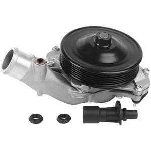 Autodevil Engine Water Pump LR033993 5.0L 3.0L Fit for Range Rover Sport 2011-2019, for Discovery 15-17 for F-Pace 17-19 3.0L，for XF XFR XJR LR4 2010-2016, Car Cooling System Part with Gasket