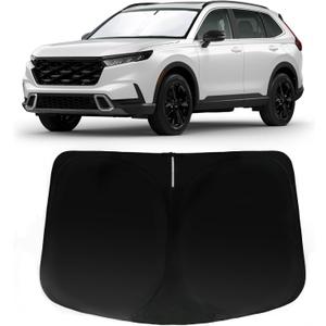 Windshield Sun Shade for Honda CR-V 2023 2024 2025, Car Front Window Sunshade with 240T Sun Visor Protector Blocks UV Rays Heat Sun Shield Accessories (Honda CRV)