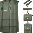 Travel bag with wheels, expandable, foldable, luggage bag, large capacity foldable rolling travel bag, suitable for men and women for moving house, studying abroad and traveling