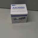 2025 AX3000 WiFi 6 Extender-Dual Band (2.4G/5.8G), WiFi Extender Signal Booster with Gigabit Ethernet Port, Access Point, No Required App, Long Range WiFi Booster, Faster Speed and Easy Setup