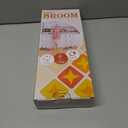 Multifunction Magic Rubber Air Broom, Replaceable Silicone Floor Squeegee, Sweeper and Scrape 2 in 1 Household Cleaning Squeegee Broom for Floor, Bathroom, Kitchens, Tile, Glass (Orange)