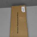 Wireless Keyboard and Mouse Combo, GALENMORO Ergonomic Compact Slim Portable Silent USB Quiet Thin for Windows Computer Desktop PC Laptop - Pink