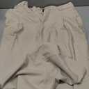 JMIERR Men's Pleated Pants Elastic Waist Wide Leg Casual Dress Pants Size 32