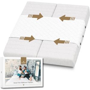 Split King Gap Filler for Adjustable Bed  Mattress Slide Stopper | Prevent Sliding with Anti-Slip Bed Bridge Connector | Keep Mattress from Sliding  Twin XL Gap Solution | Bedbinder DeLuxe