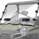 StarknightMT Ranger 800 570 Vented Windshield, Scratch-Resistant Front Windshield Compatible with Polaris 2010-2014 Ranger XP 800/Crew, 2010-2016 Ranger 800 6x6, 2016-2025 Ranger Full Size 570