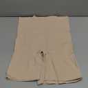 SHAPERX Shapewear for Women Tummy Control Open Bust Thigh Slimmer Body Shaper (XX-Large, Beige-(high Waist Control Panty)