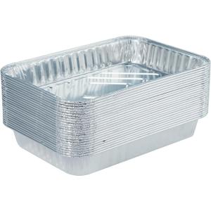 Waytiffer 30Pack 6415 Drip Pans Compatible with Weber Grills Spirit Gas Grills, Q Grills, Genesis and Genesis II LX 200 300 Series,Disposable Aluminum Foil BBQ Grease Trays, 8.5 x 6 Inch