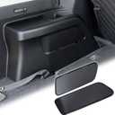 2PCS Rear Cargo Storage Baffle Compatible with 2010-2024 Toyota 4Runner Accessories, OEM Fit 3-Row Model, Trunk Side Storage Cover Prevent Items Slipping & Add Hidden Space