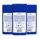 Dr Teal's Aluminum-Free Deodorant, Coconut Oil with Essential Oils, 2.5 oz (Pack of 3)