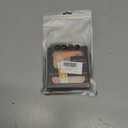 Metal Frameless Phone Case Compatible with iPhone 17 Pro, Frameless Minimalist Design, Extremely Highlighting Personality. Orange