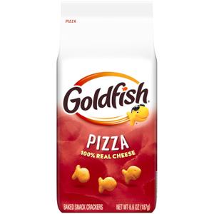 2 x Goldfish Pizza Cheese Crackers, 6.6 Oz Bag (EXP 08/30/26)