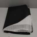 Fireplace Rugs - 26 X 46Inch Round Fire Resistant Fire-Proof Hearth Blanket Mat Carpet Protector for Fireplace for in Front of Wood Stove, Decks, Indoor, Outdoor, Fire Pit, Grill & Floor