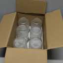 WACOI Mason Jars 16 Oz with Lids 6 Packs, Vintage Wide Mouth Glass Canning Jar for Pickling, Fermenting, Storing, Canning, Home Decor, Salad Jam and DIY Crafts