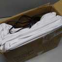 Inflatable Toddler Travel Bed - 61 Inches With Pillow Portable Toddler Bed for Travel with Safety Sides - Cozy Kids Air Mattress Set with Built-in Electric Pump & Carry Case- Easy to Inflate - Grey